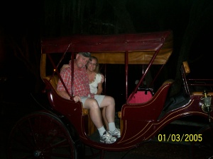 Carriage ride at Fort Wilderness - 2009