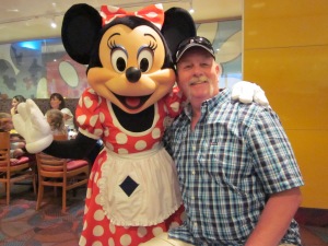 C. Rickrode & Minnie Mouse - 2011 - WDWPhoto by P. Rickrode