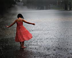 little girl in rain 4