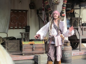 Captain Jack Sparrow - Magic Kingdom Park - Walk Disney World - 2012