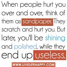 sandpaper quote