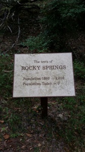 Rocky Springs, Mississippi. Photo by P. Rickrode. August 2015
