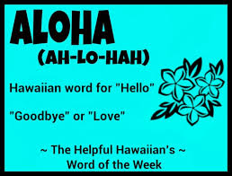 Hawaiian word