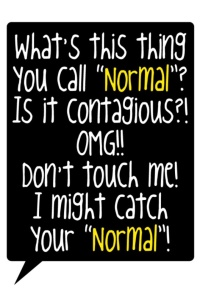 quote about normal