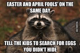 Easter and April fools