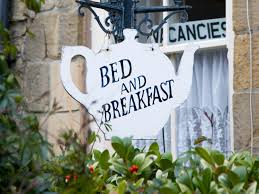 bed and breakfast sign 2